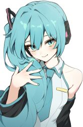 hatsune miku from vocaloid by cika k