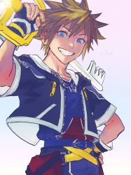 sora (kingdom hearts) from kingdom hearts