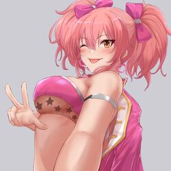 jougasaki mika from idolmaster by demio