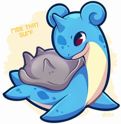 lapras from pokemon by woofzilla