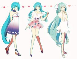 hatsune miku from vocaloid by hikusa