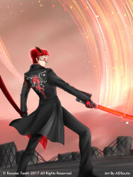 adam taurus from rwby by adsouto