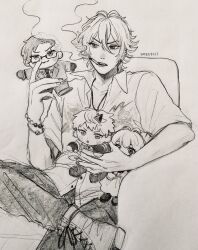 aohitsugi samatoki from hypnosis mic