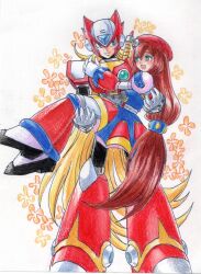 iris (mega man) from mega man (series)