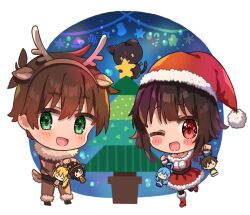 aqua (konosuba) from christmas