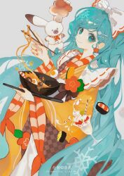 hatsune miku from vocaloid