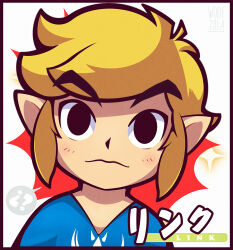 link from the legend of zelda by woofzilla