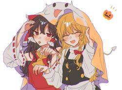 hakurei reimu from halloween