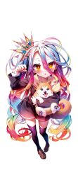 shiro (no game no life) from no game no life by kamiya yuu