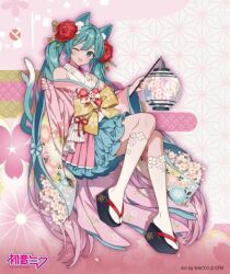 hatsune miku from vocaloid by macco