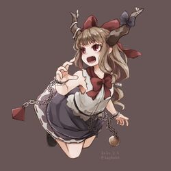 ibuki suika from touhou by kazaguruma