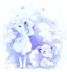 alolan ninetales from pokemon by mei (maysroom)