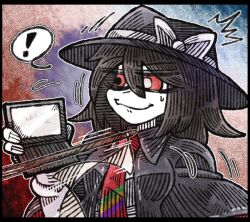 hakurei reimu from touhou by suenari (peace)