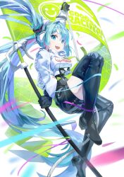 hatsune miku from vocaloid