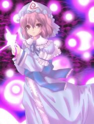 saigyouji yuyuko from touhou by morimori (pixiv)