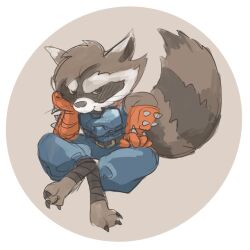 rocket raccoon from guardians of the galaxy