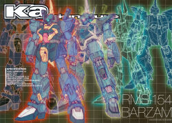 barzam from gundam by katoki hajime