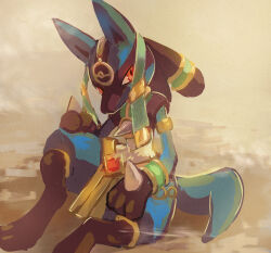 lucario from pokemon