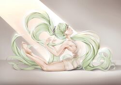 hatsune miku from vocaloid