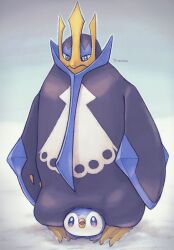 empoleon from pokemon by totennko