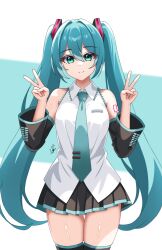 hatsune miku from vocaloid