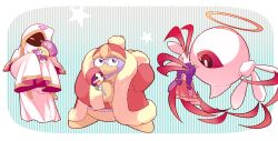 adeleine from kirby (series) by taharu (papiyas)