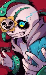 flowey (undertale) from undertale by kansou (kanso 1)