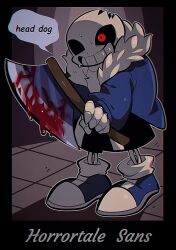 sans (undertale) from horrortale by kansou (kanso 1)