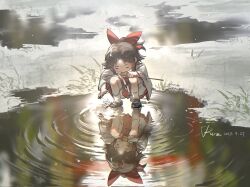 hakurei reimu from touhou by aihara-rina