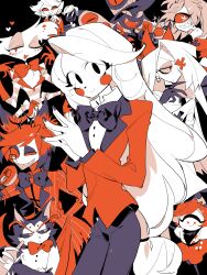 alastor (hazbin hotel) from hazbin hotel by higa423