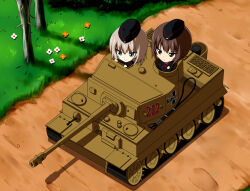 itsumi erika from girls und panzer by youmou usagi