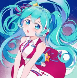 hatsune miku from magical mirai (vocaloid) by bai xin