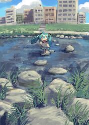 hatsune miku from vocaloid