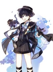 scaramouche (cat) (genshin impact) from genshin impact
