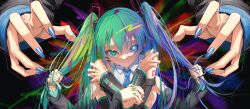 hatsune miku from vocaloid