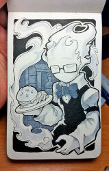 grillby from inktober by zwagyzonk