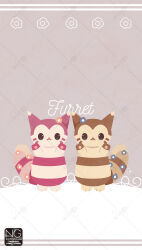 furret from pokemon by meme (sleepsheep)