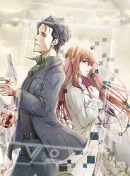 makise kurisu from science adventure by motomotosakana