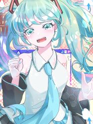 hatsune miku from vocaloid by nagatsuki
