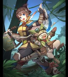 felyne from monster hunter by catin