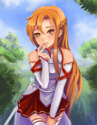 asuna (sao) from sword art online