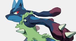lucario from pokemon by etsuko pkmn