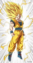 son goku from dragon ball by horang4628