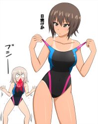itsumi erika from girls und panzer by omachi (slabco)
