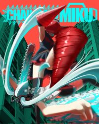 hatsune miku from chainsaw man