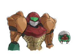 metroid (creature) from metroid by wakaba (wata ridley)