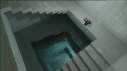 koharu (blue archive) from backrooms (creepypasta)