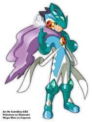 megaman.exe from mega man (series) by shoutaro saito