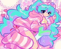 hatsune miku from vocaloid