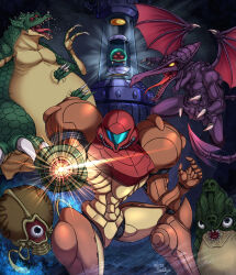 draygon from metroid by wakaba (wata ridley)